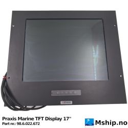 Praxis Marine TFT Display 17" https://mship.no