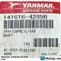 Yanmar 141616-42350 Shaft