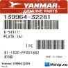 Yanmar 139964-32281 Plate (A)