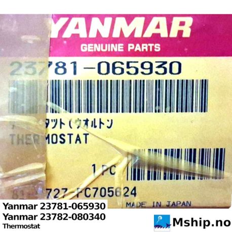 Yanmar 23781-065930 Thermostat https://mship.no
