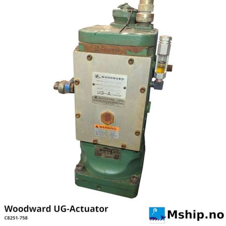 Woodward UG-Actuator Type C8251-758 https://mship.no