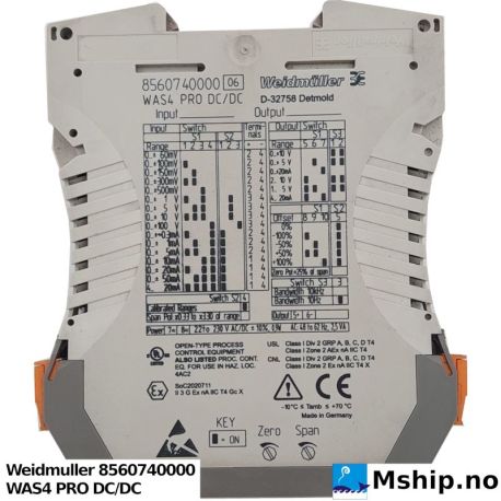 Weidmuller 8560740000 https://mship.no