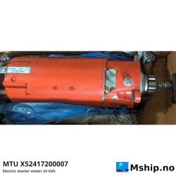MTU X52417200007 Electric starter motor https://mship.no
