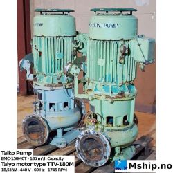 Taiko Pump EMC-150MCT https://mship.no