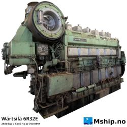 Wärtsilä 6R32E https://mship.no