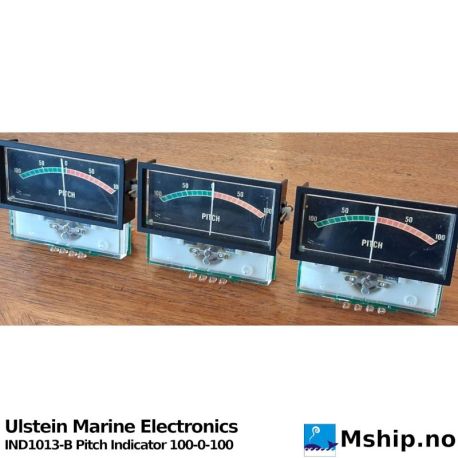 Ulstein Marine Electronics IND1013-B Pitch Indicator 100-0-100 https://mship.no