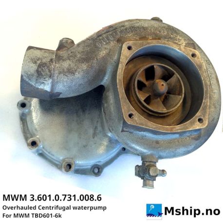 MWM 3.601.0.731.008.6 Overhauled Centrifugal waterpump For MWM TBD601-6k https://mship.no