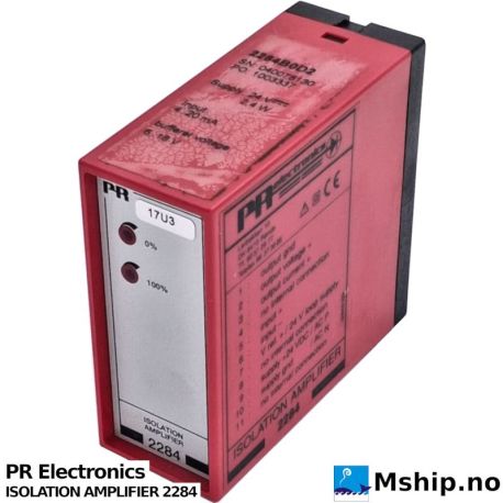 PR Electronics ISOLATION AMPLIFIER 2284 https://mship.no