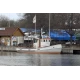 M/V Vikhavn, 14.6 m steel harbour tug, alongside in harbour