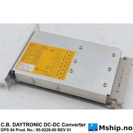 C.B. DAYTRONIC DC-DC Converter DPS 94    https://mship.no