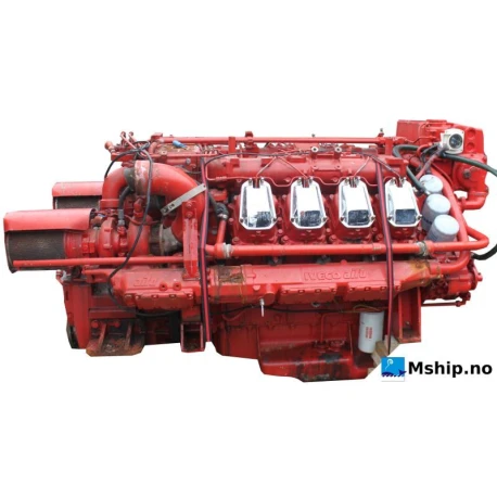 Iveco 8281SRM70.11 — Manufacturer: Iveco Aifo, Model: 8281SRM70,11, Serial number: 0109899, HP: 700, kW: 522, RPM: 2500, Cylinder bore: 145 mm, Piston Stroke: 130 mm, Number of cylinders: 8, Displacement: 17174 cm3, Cylinder configuration: V-engine, Fuel Type: Diesel