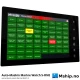 Auto-Maskin Marine Watch S-ONE Alarm Panel — Manufacturer: Auto-Maskin, Model: Marine Watch S-ONE, Manufacturers part number: 1500073, Performance specification: Vessel alarm panel: 12.1" touchscreen 1280 x 800 with swipe navigation; alarm list, event log, trending, watch transfer, dead man alarm; IP56 front, Class: IACS type approved: DNV (TAA000033G) – Marine Watch S Series, Volt: 8-32 VDC (12 / 24 VDC systems), Remarks: Ethernet to Marine Watch I/O cabinets and panels; Marine Broadcast cloud monitoring, SMS / e-mail alerts, DIMENSIONs: 333 x 202 x 51 mm (W x H x D); panel cut-out 321 x 190.5 mm