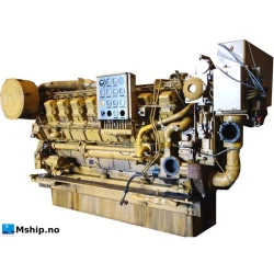 Caterpillar 3516 DI — Manufacturer: Caterpillar, Model: 3516 DI, Arrangement number: 2W-8870, Serial number: 72700477, HP: 1410, kW: 1052, RPM: 1200, Running Hours: 76829, Cylinder bore: 170 mm, Piston Stroke: 190 mm, Number of cylinders: 16, Displacement: 69 Liter , Cylinder configuration: V-16, 4-Stroke-Cycle Diesel, Fuel Type: Diesel, Weight: Weight - Net Dry - Basic Operating Engine Without Optional Attachments 7484 kg
