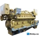 Caterpillar D399 PC — Manufacturer: Caterpillar, Model: D399 PC, Arrangement number:  3N198 , Serial number: 91B1114, HP: 1000@1225 rpm / 1380@1300 rpm, kW: 839 kW@ 1225 rpm /  1029kW@1300 rpm, RPM: 1225 rpm / 1300 rpm, Running Hours:  since last overhaul: 28.188.   Total hours: 125.937, Cylinder bore: 159 mm, Piston Stroke: 203 mm, Number of cylinders: 16, Cylinder configuration: V-engine, Fuel Type: Diesel