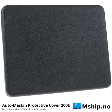 Auto-Maskin Protective Cover 200E Units Black — Manufacturer: Auto-Maskin, Model: Protective Cover 200E units Black, Manufacturers part number: 1101483, Performance specification: Black push-on protective cover for earlier versions of 200E panels, S-ACE, LT-ONE and LT-ACE