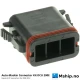 Auto-Maskin Connector Kit DCU 200E Series — Manufacturer: Auto-Maskin, Model: Connector Kit DCU 200E Series, Manufacturers part number: 1006479, Performance specification: 4 Deutsch DT connectors, crimp sockets and sealing plugs for one 200E Series DCU