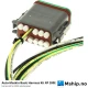 Auto-Maskin Basic Harness Kit RP 200E Series — Manufacturer: Auto-Maskin, Model: Basic Harness Kit RP 200E Series, Manufacturers part number: 1006946, Performance specification: 1 pre-wired Deutsch DT connector with 2 m power cable + 3 sealing blind plugs for one 200E remote panel