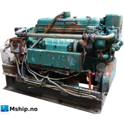 Detroit 6-71 — Manufacturer: Detroit, Model: 6-71, Other: Engine plate is missing.  Fitted with Brueninghaus hydraulic pump.