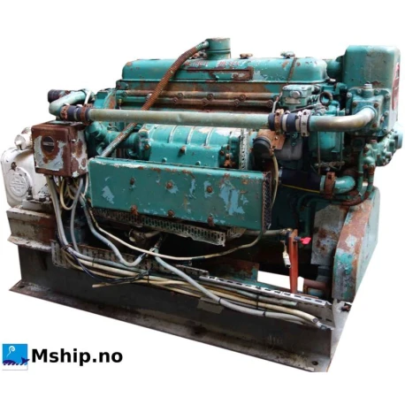 Detroit 6-71 — Manufacturer: Detroit, Model: 6-71, Other: Engine plate is missing.  Fitted with Brueninghaus hydraulic pump.