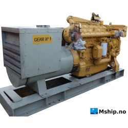 Caterpillar 3406   gereratorset — Manufacturer: Caterpillar, Model: 3406   generator set, Arrangement number: 177-8869, Serial number: 4TB07248, Performance specification: OK-1698, HP: 400, RPM: 1800, Volt: 440, HZ: 60