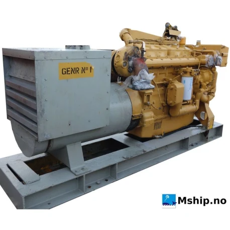 Caterpillar 3406   gereratorset — Manufacturer: Caterpillar, Model: 3406   generator set, Arrangement number: 177-8869, Serial number: 4TB07248, Performance specification: OK-1698, HP: 400, RPM: 1800, Volt: 440, HZ: 60