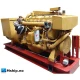 Caterpillar 3406A DITA generator set — Manufacturer: Caterpillar, Model: 3406 A DITA, Arrangement number: OR0697, Serial number: 9HB 02995, Performance specification: OT5117, HP: 325, kW: 242, RPM: 1800, Generator end type: Caterpillar SR-4 210 kW prime power Generator serial  48BH 307/4, HZ: 60, kVA: 263