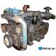 Mitsubishi 6D22 — Model: 6D22, Serial number: 294291, Year: 2001, HP: 168, kW: 125, RPM: 2200, Cylinder bore: 130 mm, Piston Stroke: 140 mm, Number of cylinders: 6, Cylinder configuration: In line, Fuel Type: Diesel, Other: about 1000 running hours since overhaul.