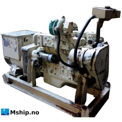 Cummins 6BT5,9-D (M) generator set  98 kWA — Manufacturer: Cummins, Model: 6BT5,9-D (M), Serial number: 21776556, Performance specification: Cust. Spec.  6BMD09, Year: 2007, HP: 122, kW: 91, RPM: 1500, Running Hours: 19526, Generator end type: Leroy Somer  M 44.2VS3 C 6/4, Amps: 125, Volt: 415, HZ: 50, kVA: 98