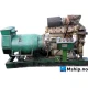 Cummins 6BT5.9 generator set with 90 kWA generator — Manufacturer: Cummins, Model: 6BT5.9, RPM: 1500, Cylinder bore: 102 mm, Piston Stroke: 119 mm, Number of cylinders: 6, Displacement: 5.9 L (359 in3), Cylinder configuration: In line, Rotation direction: CCW - Counter clockwise seen from aft, Fuel Type: Diesel, Generator end type: DEL Type GA 5.445              Nr. 544299, Volt: 380, HZ: 50, kVA: 90