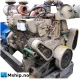 Cummins VT-12-635GS generator set with 380 kWA generator — Manufacturer: Cummins, Model: VT-12-635GS, Arrangement number: Conf No D1530217GX01, Serial number: Engine No 10490801, Performance specification: So. No. 92965, Year: 1975, HP: 483, kW: 355, RPM: 1500, Running Hours: Hour meter show 4448 running hours - not guaranteed correct., Cylinder bore: 140 mm, Piston Stroke: 152 mm, Number of cylinders: 12, Displacement: 28 L (1710 in3), Cylinder configuration: V-engine, Rotation direction: CCW - Counter clockwise seen from aft, Fuel Type: Diesel, Generator end type: Stamford HC434F Serial No: 03575/01 - Year 1994, Amps: 577, Volt: 380/220, HZ: 50, kVA: 380/220
