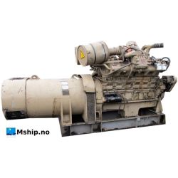 Cummins VT12-800-GC generator set with  413 kWA generator