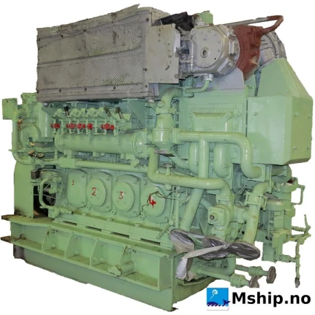 Wärtsilä 4R22HF-C — Manufacturer: Wärtsilä, Model: 4R22HF-C, Serial number: 3939, Performance specification: 17351, HP: 831, kW: 620, RPM: 1000