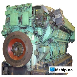 Bergen diesel KVMB 12 — Manufacturer: Bergen Diesel, Model: KVMB 12, Serial number: 7505, Year: 1981, HP: 2640, kW: 1969, Other: Exhaust manifold is not included.