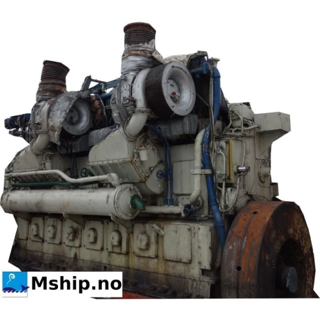 MaK 8M 451 ZU — Manufacturer: MaK, Model: 8M 451 ZU, Serial number: 22006, Year: 1966, HP: 1999, kW: 1491, RPM: 375