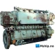 Yanmar T260L-ST — Manufacturer: Yanmar, Model: T260L-ST, Serial number: 0085 FHS, Year: 1983, HP: 1400, kW: 1044, RPM: 720, Cylinder bore: 260 mm, Piston Stroke: 330 mm, Number of cylinders: 6, Displacement: 105.12 Liter, Cylinder configuration: In line, Weight: Dry weight 11.500 kg.