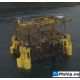 Plattform Jacket  decomissioning equipment - Heavy Lift salvage bouys system