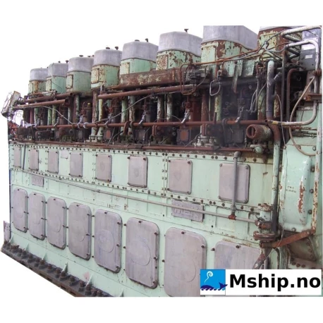 MaK 8 M 551 AK — Manufacturer: MaK, Model: 8 M 551 AK, Serial number: 55144, Year: 1972, HP: 3400, kW: 2536, RPM: 330, Class: Germanischer Lloyd