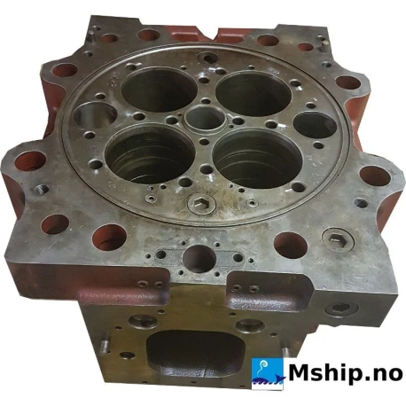MAN B&W 9L 58/64 Cylinder head — Manufacturer: MAN, Model: 58/64, Manufacturers part number: Cat. No.: 055.04.001, Injection pump type: MAN B&W 9L 58/64 Cylinder head refurbished
