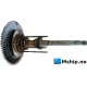 turbine rotor incl shaft MAN NA 57/T  (from MAN 9L 58/64 – 1110079) — Manufacturer: MAN B&W Turbo, Model: NA 57/T, Performance specification: IMO 1413, Class: Germanischer Lloyd