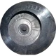 turbine rotor incl shaft MAN NA 57/T  (from MAN 9L 58/64 – 1110079) — Manufacturer: MAN B&W Turbo, Model: NA 57/T, Performance specification: IMO 1413, Class: Germanischer Lloyd
