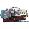 Deutz BF12M 716  generator set  419 kWa — Manufacturer: Deutz, Model: BF12M 716, HP: 500, kW: 368, RPM: 1500, Cylinder bore: 135 mm, Piston Stroke: 160 mm, Number of cylinders: 12, Displacement: 27.48 Liter, Cylinder configuration: 120° V-engine, Rotation direction: CW - Clockwise seen from aft, Fuel Type: Diesel, Generator end type: Leroy Somer TA450M4, serial  Nr. 75281,1, Amps: 231V - 1050 Amp // 400V - 606 Amp, Volt: 231 / 400, HZ: 50, kVA: 419