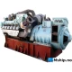 Deutz BF12M 716  generator set  419 kWa — Manufacturer: Deutz, Model: BF12M 716, HP: 500, kW: 368, RPM: 1500, Cylinder bore: 135 mm, Piston Stroke: 160 mm, Number of cylinders: 12, Displacement: 27.48 Liter, Cylinder configuration: 120° V-engine, Rotation direction: CW - Clockwise seen from aft, Fuel Type: Diesel, Generator end type: Leroy Somer TA450M4, serial  Nr. 75281,1, Amps: 231V - 1050 Amp // 400V - 606 Amp, Volt: 231 / 400, HZ: 50, kVA: 419