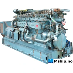 SACM Poyaud  A 12150 SCrl  V12  generator set 550 kVA — Manufacturer: SACM  POYAUD Diesel, Model: A 12150 SCrl V12, Serial number: 14988, HP: 660, kW: 485, RPM: 1500, Fuel Type: Diesel, Class: BV, Generator end type: Jeumont-Schneider    Type APM 64 C4    No. 110967 TROPIK, Amps: 380 / 836, HZ: 50, kVA: 550
