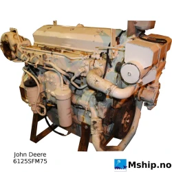 John Deere 6125SFM75 — Manufacturer: John Deere, Model: 6125SFM75, Serial number: RG6125S064542, Year: 2010, kW: 283, RPM: 1800, Fuel Type: Diesel, Other: Se More info and photo of engine plate above for other power ratings-  also see download data sheet under.