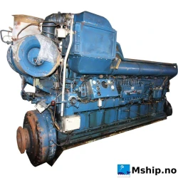 Deutz BA 8m 528 — Manufacturer: Deutz, Model: BA 8M 528, HP: 850, kW: 634, Cylinder bore: 220mm, Piston Stroke: 280 mm, Number of cylinders: 8, Displacement: 85,2 Liter, Cylinder configuration: In line, Fuel Type: Disel, Turbo model: VTR200U, Class: Germanischer Lloyd, Other: Fitted with VTR200 turbo, Weight: 8.6 ton without flywheel