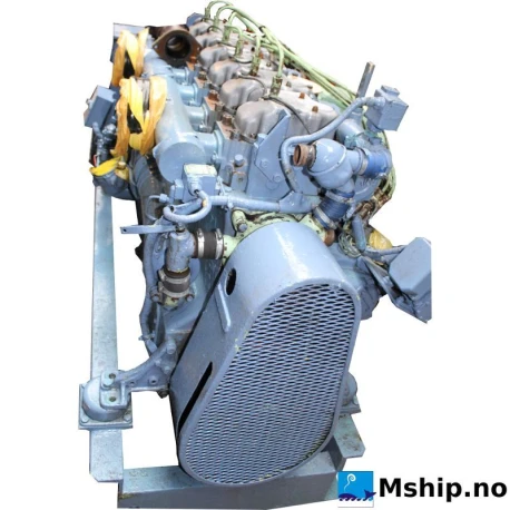 Baudouin   Type 6P15 KC with Leroy - Somer 140 kWA generator — Manufacturer: Baudouin, Model: 6P15 KC, Serial number: 960458, Year: 1982, RPM: 1500, Running Hours: 1348, Fuel Type: Diesel, Injection pump type: 220 volt - 368 A / 380 volt - 212 A, Other: 158.536 hours. 1.348 hrs. Since major overhaul, Generator end type: Leroy - Somer TA2   serial number  57297 /1, Amps: 212, Volt: 380, HZ: 50, kVA: 140