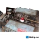 Deutz F8L 714  100 kWA generator set. — Manufacturer: Deutz, Model: F8L 714, Serial number: 4 972 730, Year: 1971, RPM: 1500, Running Hours: 542, Cylinder bore: 120 mm, Piston Stroke: 120 mm, Number of cylinders: 8, Displacement: 10,86 Liter, Cylinder configuration: V-engine, Rotation direction: CCW - Counter clockwise seen from aft, Fuel Type: Diesel, Generator end type: Electric Construction BRF280  Number 330144, Amps: 152, Volt: 380, HZ: 50, kVA: 100