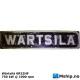 Wärtsilä 6R22HF — Manufacturer: Wärtsilä, Model: 6R22HF, Serial number: 7881, Performance specification: 1701751  - AUX engine, Year: 1998, HP: 1006, kW: 750, RPM: 1000, Cylinder bore: 220 mm, Number of cylinders: 6, Cylinder configuration: In line, Rotation direction: CW, Fuel Type: HFO.    Fuel Type:HFO 730, Turbo model: VTR184-11, Other: Governor: Woodward  UG10D  4V22L214-4