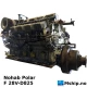 Nohab Polar  F 28V-D825 — Manufacturer: Nohab Polar, Model: F 28V-D825, Serial number: 2786, Year: 1976, HP: 1760, kW: 1313, RPM: 825, Cylinder bore: 250 mm, Piston Stroke: 300 mm, Number of cylinders: 8, Displacement: 117,81 Liter, Cylinder configuration: V-engine, Rotation direction: Clockwise seen from flywheel end. CW, Class: DNV, Other: Lube oil pump and seawater pump not included