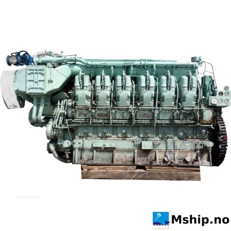 Ruston  GEC 12RKCM — Manufacturer: RUSTON  GEC, Model: 12RKCM, Serial number: IH8803, Year: 1980, HP: 3150, kW: 2349, RPM: 1000